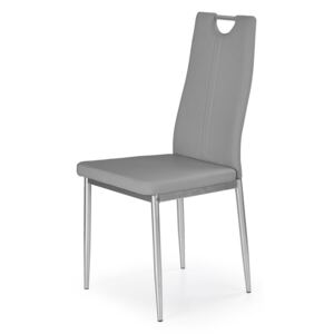 Jídelní židle K202 šedá Halmar