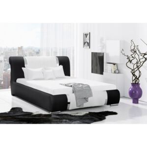 Čalouněná postel VIKI + matrace DE LUX, 120x200, madryt 1100