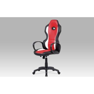 Autronic Kancelářská židle KA-E910 Barva: Červená