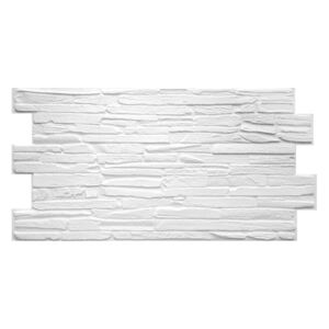 Obkladový 3D PVC panel White Stone Slate