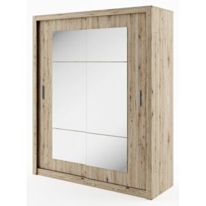 Šatní skříň IDEA 02 sanremo zrcadlo 180 cm