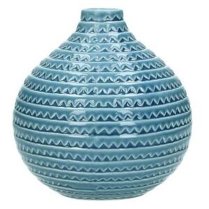 Animadecor Keramická váza modrá