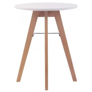 BHM Germany Jídelní stůl Alter, 60 cm, / bílá přírodní dřevo