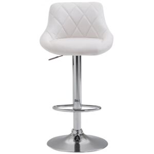 BHM Germany Barová židle Lazo (SET 2 ks), bílá