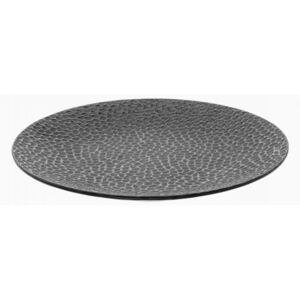 Lunasol - Mělký talíř strukturovaný Coupe černo-šedý 20,3 cm - Flow (491220)