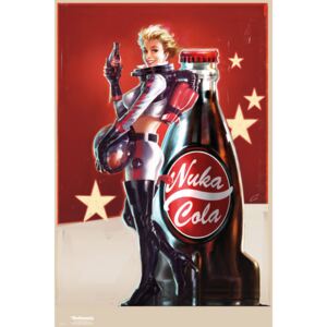Plakát, Obraz - Fallout 4 – Nuka Cola, (61 x 91,5 cm)