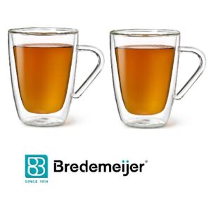 Dvoustěnný skleněný hrnek na čaj 320 ml 2ks - Bredemeijer