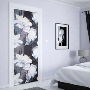 GLIX Fototapeta na dveře - Floral Pattern | 91x211 cm