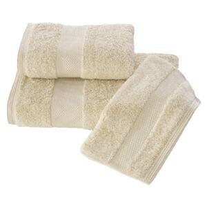 Dárková sada ručníků a osušek DELUXE Světle béžová, 650 gr / m², Modal - 17% modal / 83% výběrová bavlna