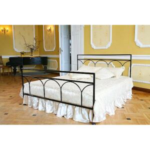 Kovová postel SASKIE Povrchová úprava: na přání dle RAL, Rozměr: 140 x 200 cm