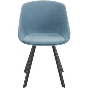 Danish Style Jídelní židle Iskar (SET 2 ks), modrá