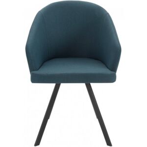 Danish Style Jídelní židle Milan (SET 2 ks), modrá
