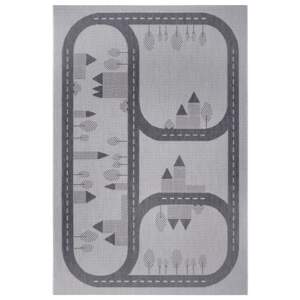 Hanse Home Collection koberce Dětský kusový koberec Flatweave Kids Rugs 104878 Grey - 160x230 cm