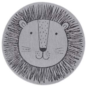 Hanse Home Collection koberce Dětský kusový koberec Flatweave Kids Rugs 104883 Silver/Grey - 160x160 (průměr) kruh cm