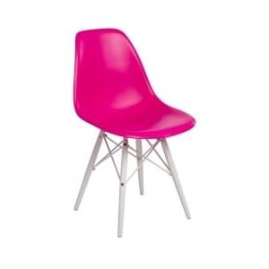 Židle DSW, růžová (Bílá) S24252 CULTY +