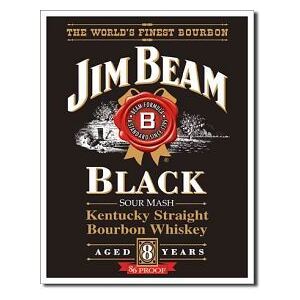 Plechová cedule Jim Beam - Black Label