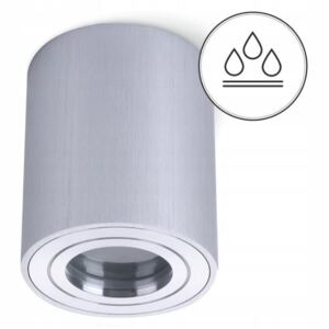 BRG LED kúpeľnové svietidlo - kruhové, strieborná