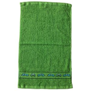 Dětský ručník s motivy 30x50 - Zelená | 30 x 50 cm