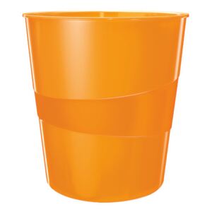 Koš odpadkový Leitz WOW oranžový 52781044
