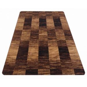 Kusový koberec PP Tristan hnědý, Velikosti 80x150cm