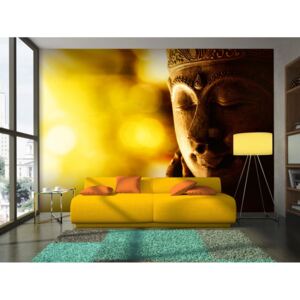 Tapeta tvář Buddhy + lepidlo ZDARMA Velikost (šířka x výška): 150x105 cm