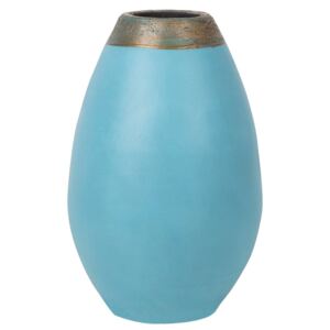 Dekorativní váza modrá CORIA