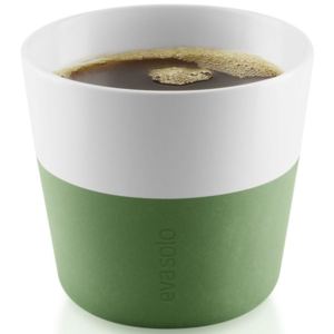 Set hrnků na kávu Lungo Eva Solo 230 ml 2 ks | zelený