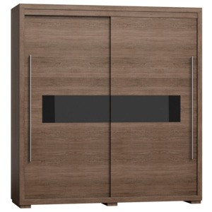 Moderní šatní skříň s posuvnými dveřmi s možností výběru barvy typ V 40 KN300