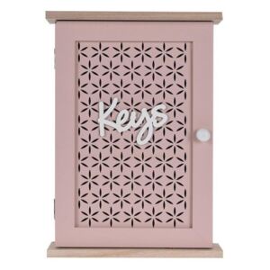 EXCELLENT Skříňka na klíče dekorativní 28x20x7cm růžová