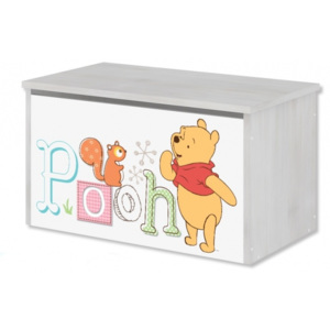 BabyBoo BabyBoo Box na hračky, truhla Disney - Medvídek PÚ a prasátko, D19
