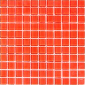Maxwhite 35519 Mozaika skleněná, červená 29,7 x 29,7 cm
