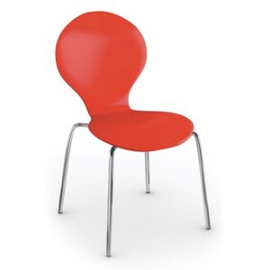 B2B Partner Jídelní židle Candy, červená + Záruka 7 let