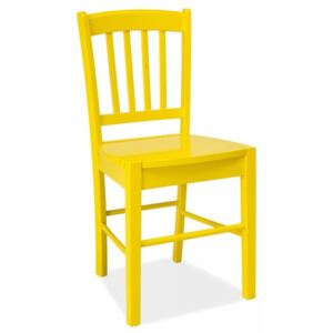 Jídelní židle Penny žlutá