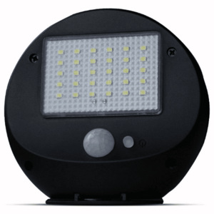 IQTECH Boo solární venkovní světlo, 30 LED, pohybový sensor, bezdrátové, černé