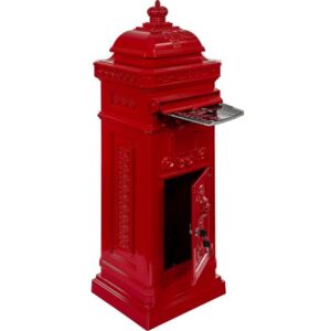 Tuin M27741 Poštovní schránka starožitná antik - červená