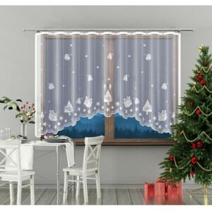 Hotová záclona, Vánoční motiv GIFTS 300 x 150 cm - Forbyt