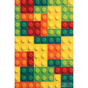 Sintelon, Dětský kusový koberec Play 95YCY | vícebarevný Typ: 120x170 cm