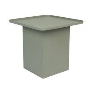 White Label Living Odkládací stolek SVERRE ZUIVER 44x40cm práškový kov, zelený