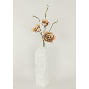 Autronic Magnolie hnědo-béžová umělá květina pěnová