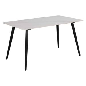 ACTONA Jídelní stůl Wicklow bílá 75 × 140 × 80 cm