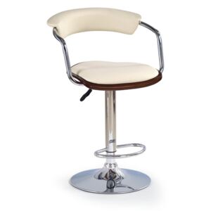 Halmar Barová židle H-19, třešeň/krémová