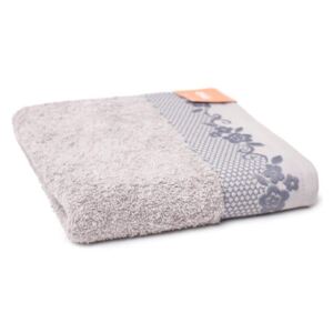 Faro Bavlněný ručník Bjork 50x90 cm šedý