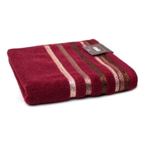 Faro Bavlněný ručník Bianna 50x90 cm bordó
