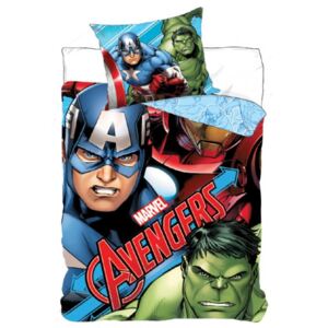 Setino • Bavlněné povlečení Avengers - Certifikát Oeko-Tex Standard 100