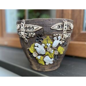 Keramika Javorník Květináč - kytky