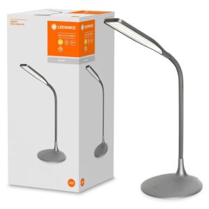 LED nabíjecí stolní lampa PANAN, 5W, teplá bílá, šedá