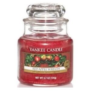 Vonná svíčka Yankee Candle Red Apple Wreath, malá