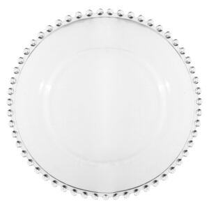 Skleněný talíř Pearl 27 cm (kód TYDEN na -20 %)