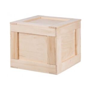 ČistéDřevo Dřevěný box 30 x 25 x 25 cm