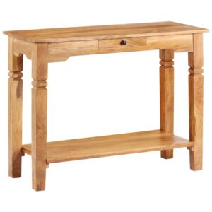 Konzolový stolek 100 x 40 x 76 cm masivní akáciové dřevo